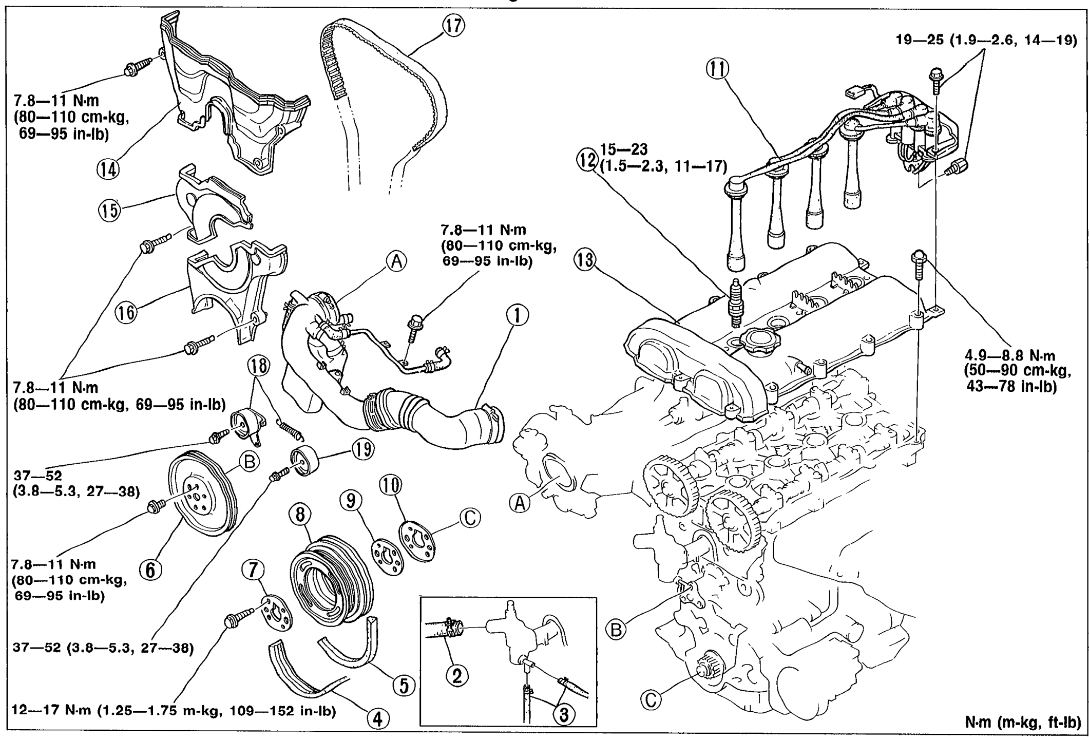 TIMING BELT — Removal / Installation