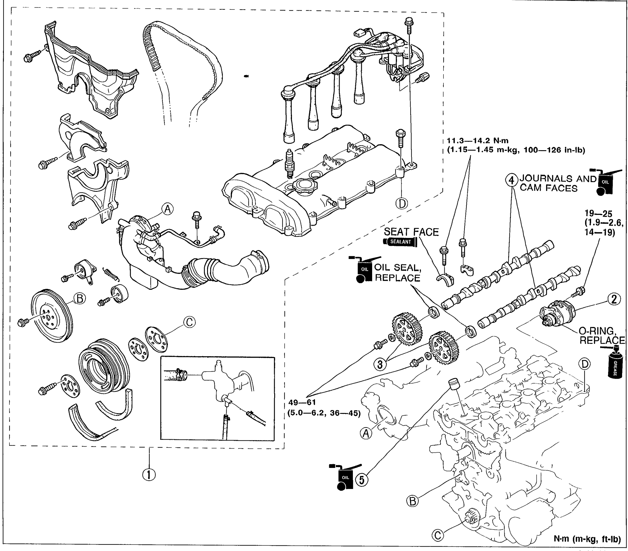 ON-VEHICLE MAINTENANCE — HLA Removal / Installation