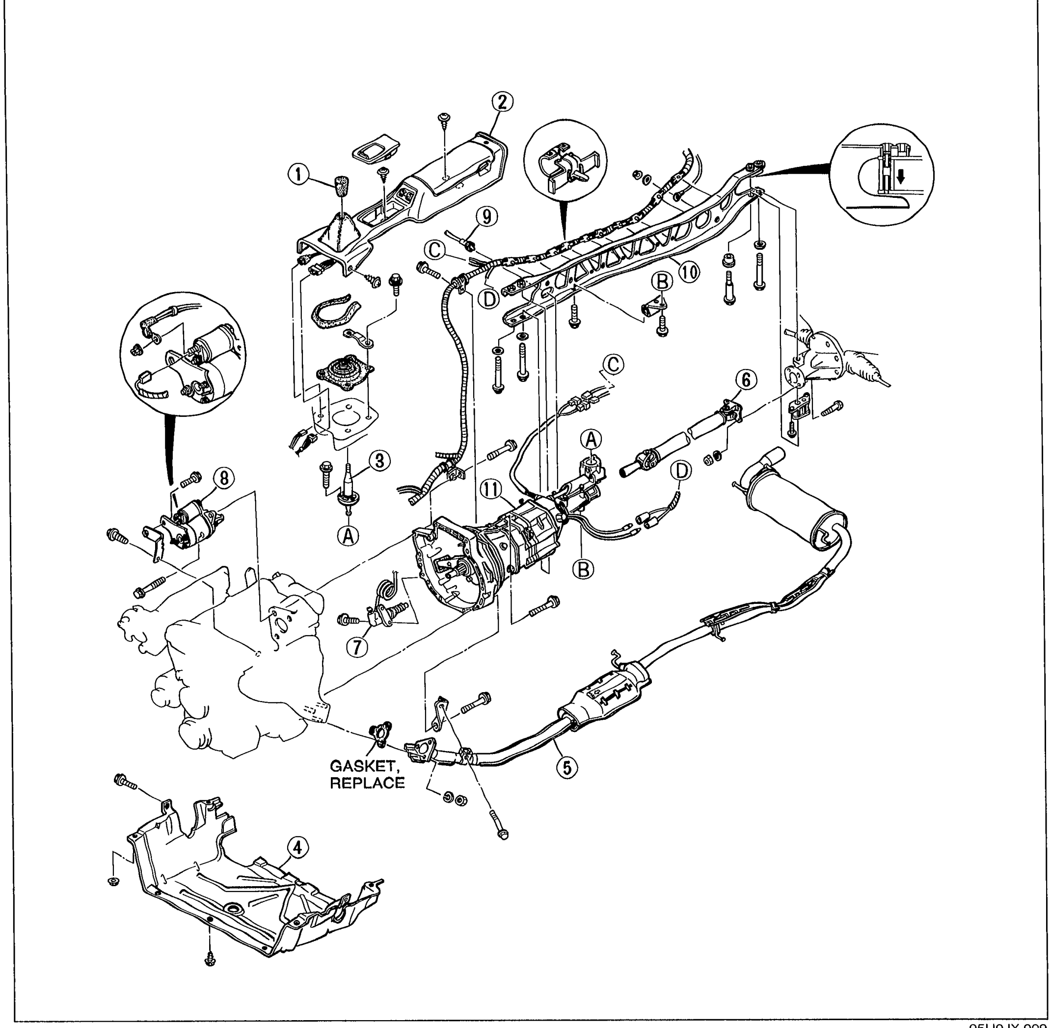 TRANSMISSION - REMOVAL