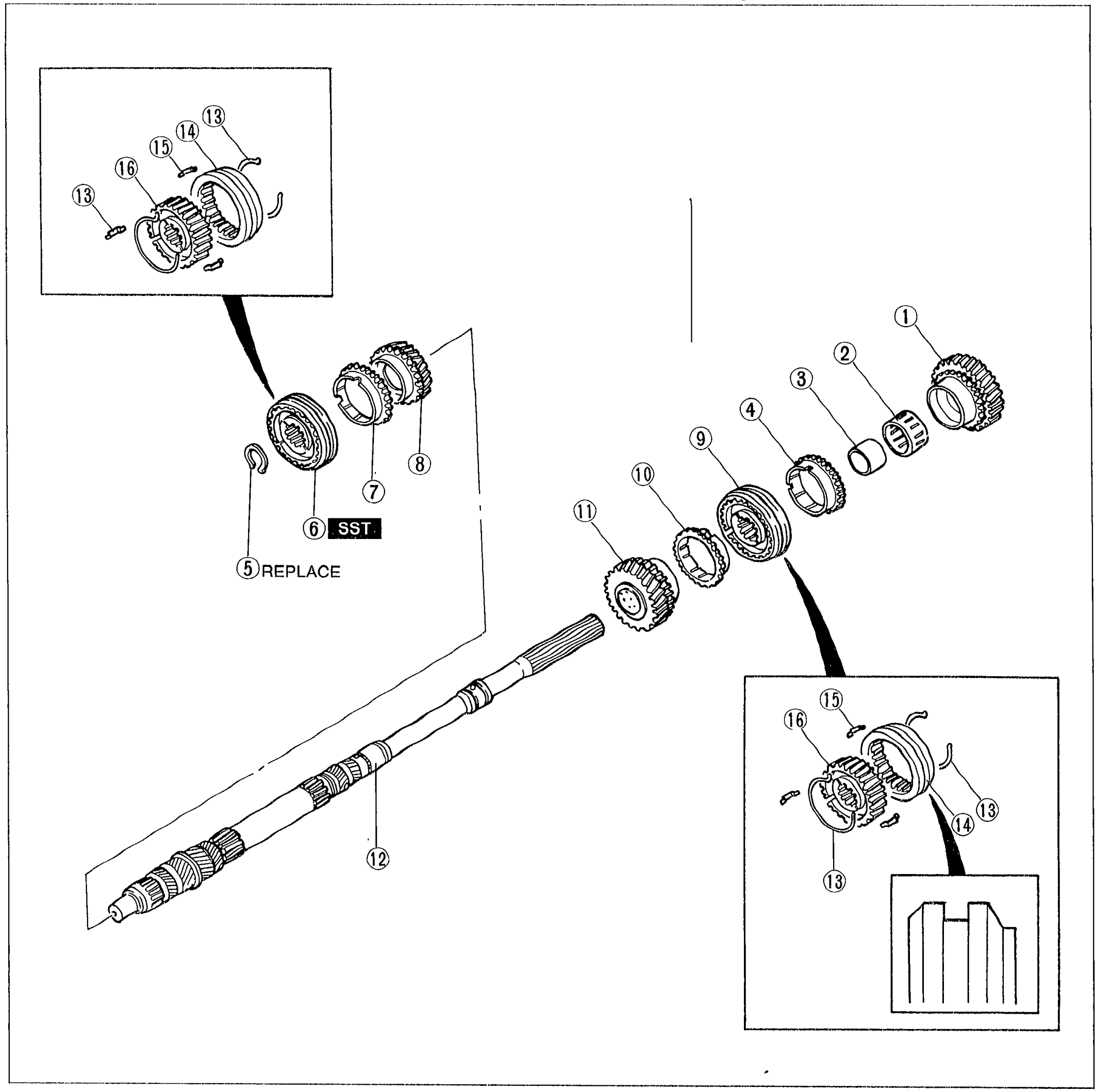 Mainshaft Parts