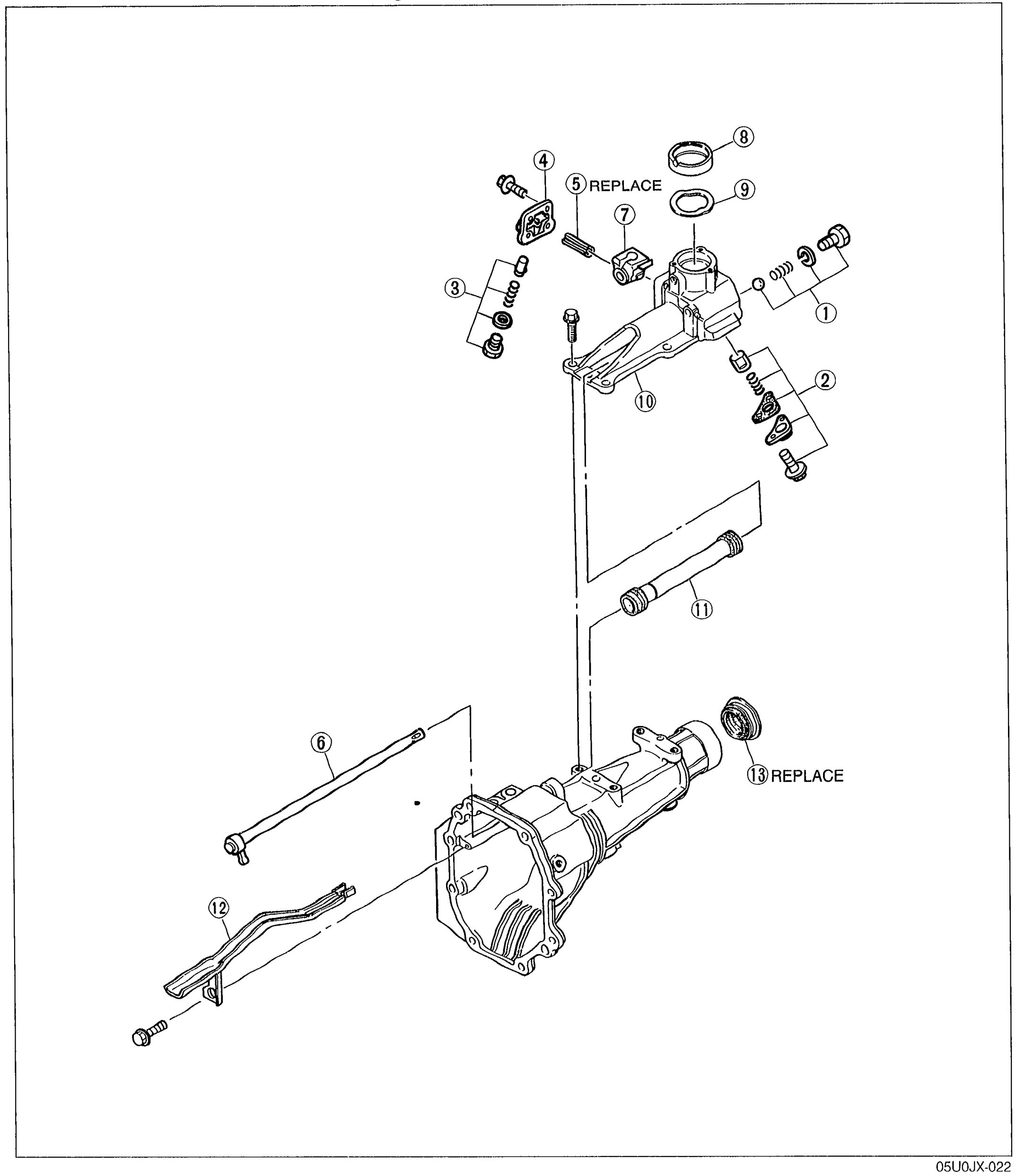 Extension Housing Parts