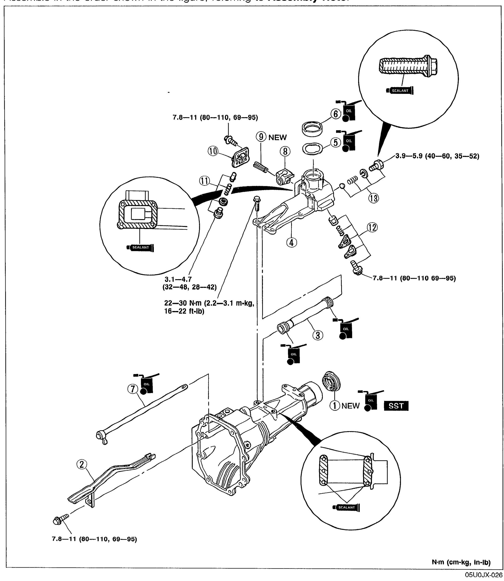 Extension Housing Parts