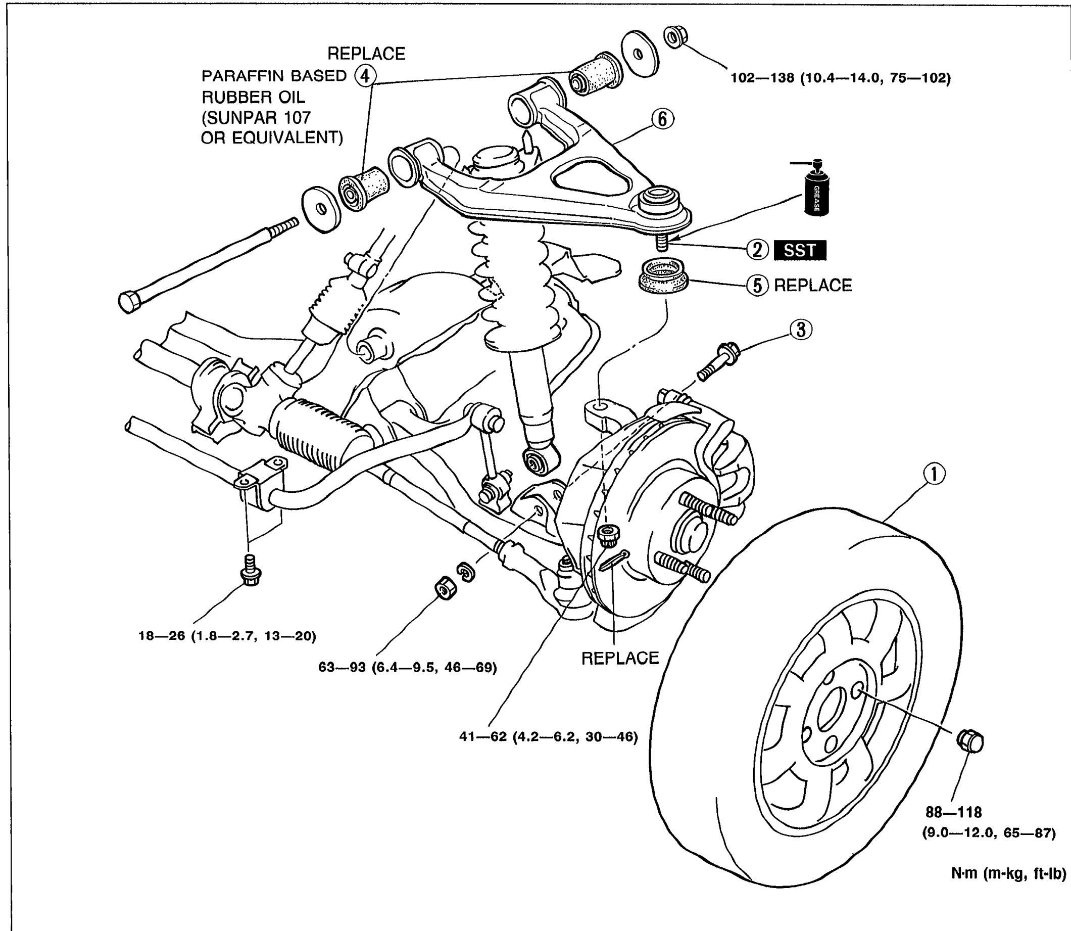 FRONT SUSPENSION (DOUBLE-WISHBONE) - UPPER ARM
