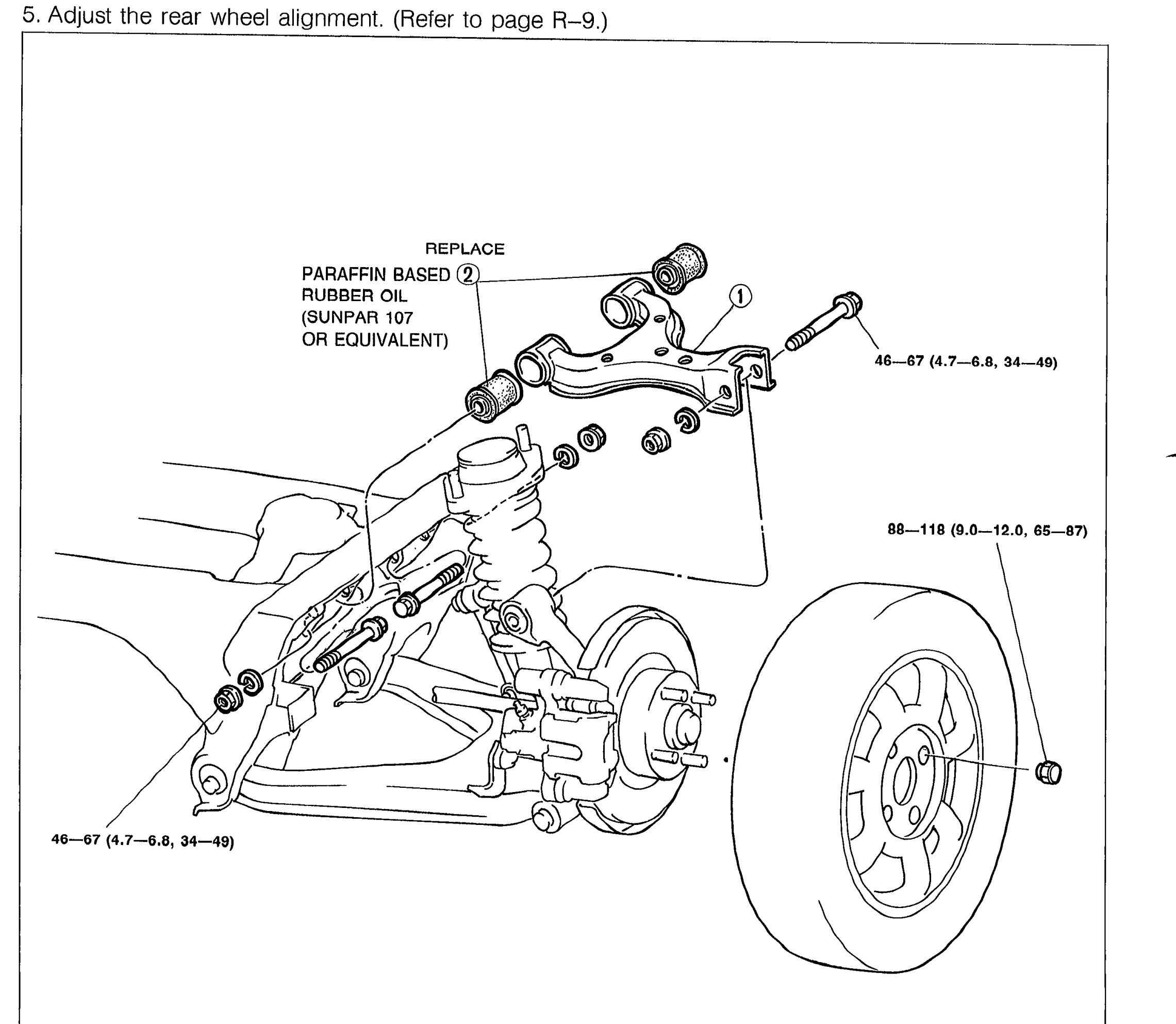 UPPER ARM - Removal / Inspection / Installation
