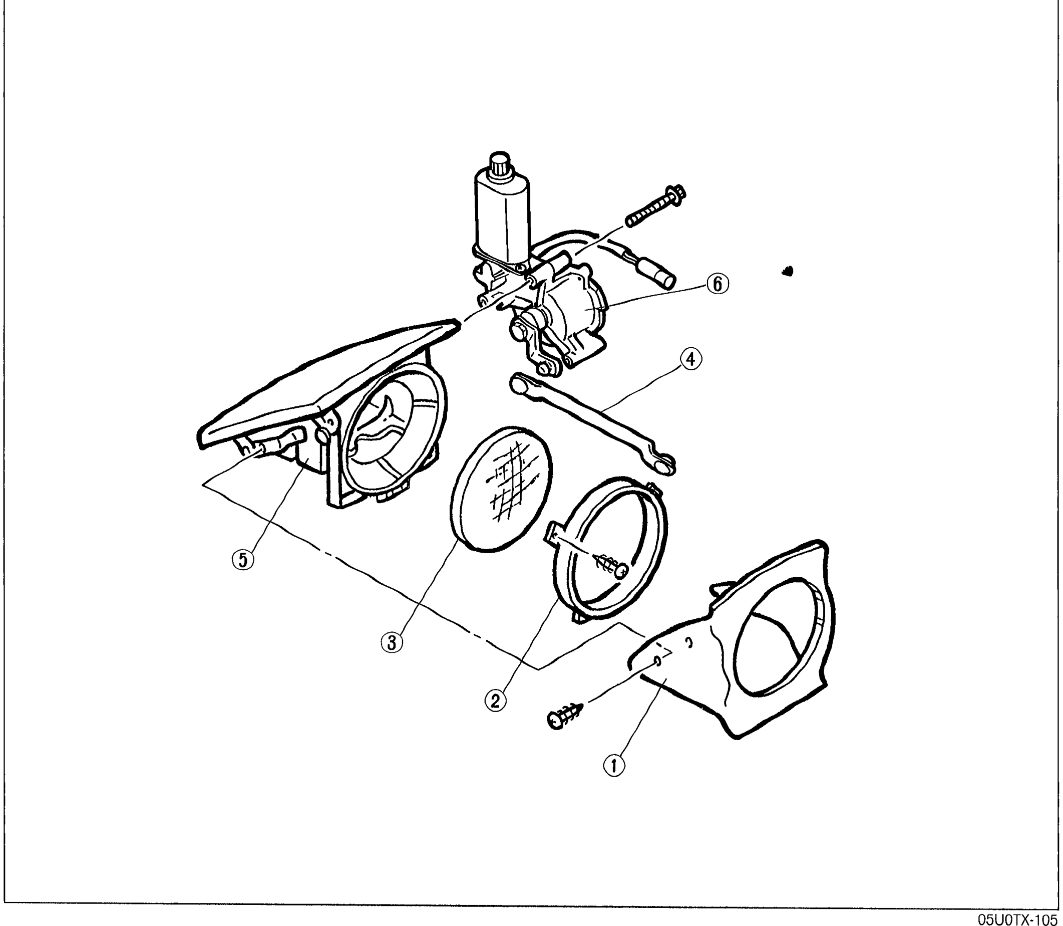 LIGHTING SYSTEM — Removal / Installation (Headlight retractor)