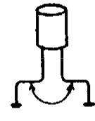 Illustration of a jumper wire shorting between two capacitor terminals to discharge the capacitor.