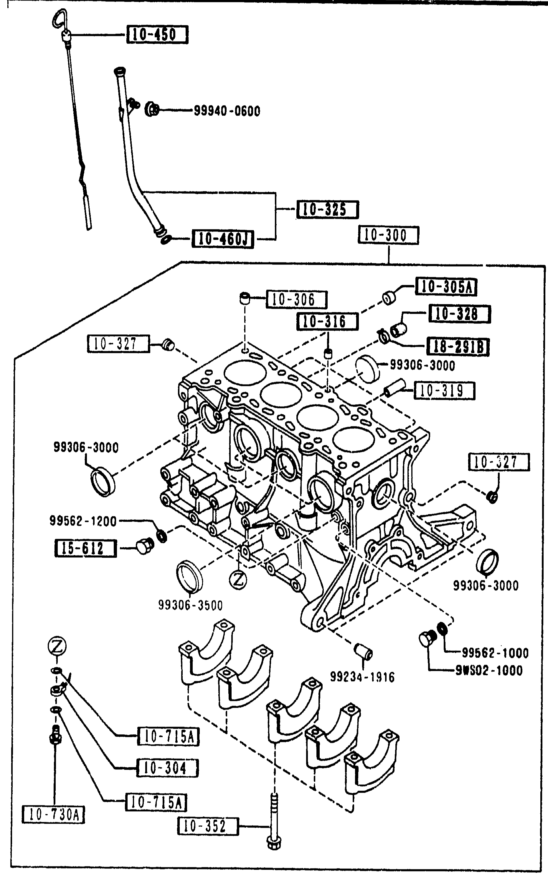 1030 CYLINDER BLOCK