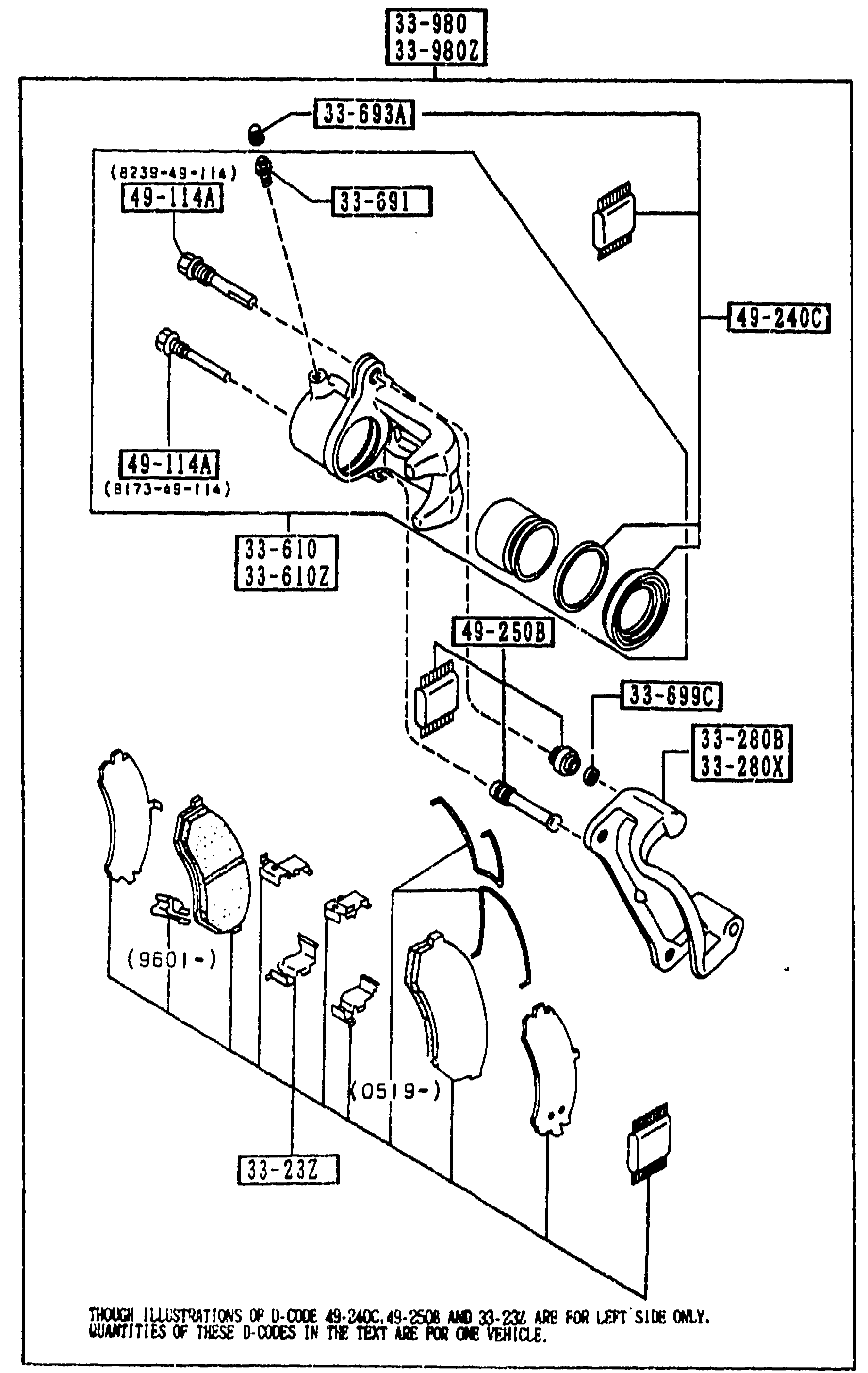 FRONT BRAKE MECHANISMS