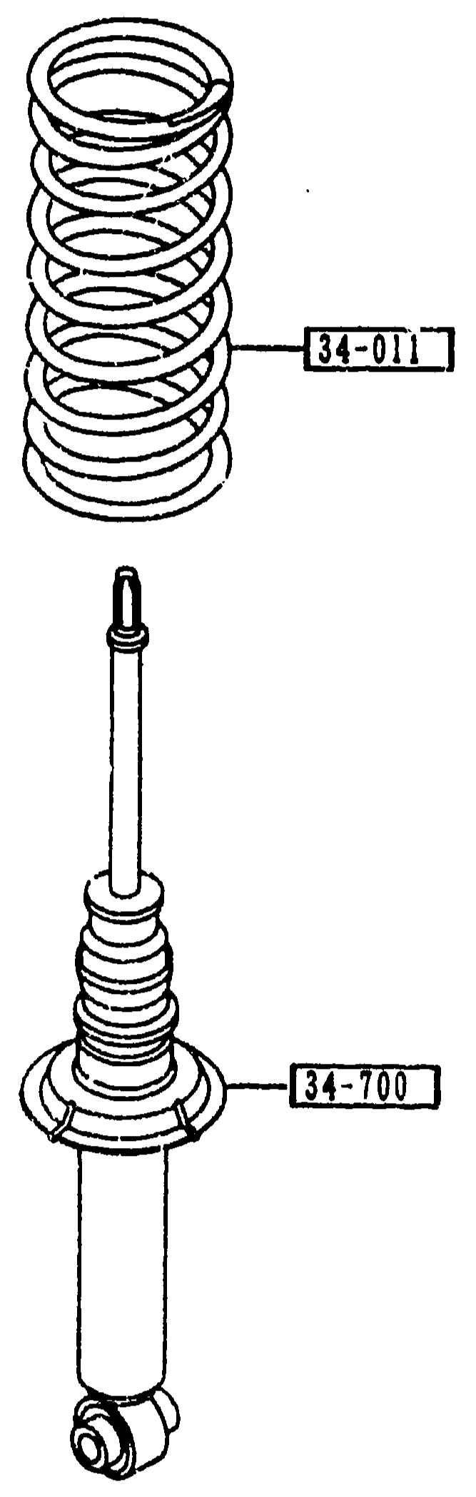 FRONT SPRING & DAMPER