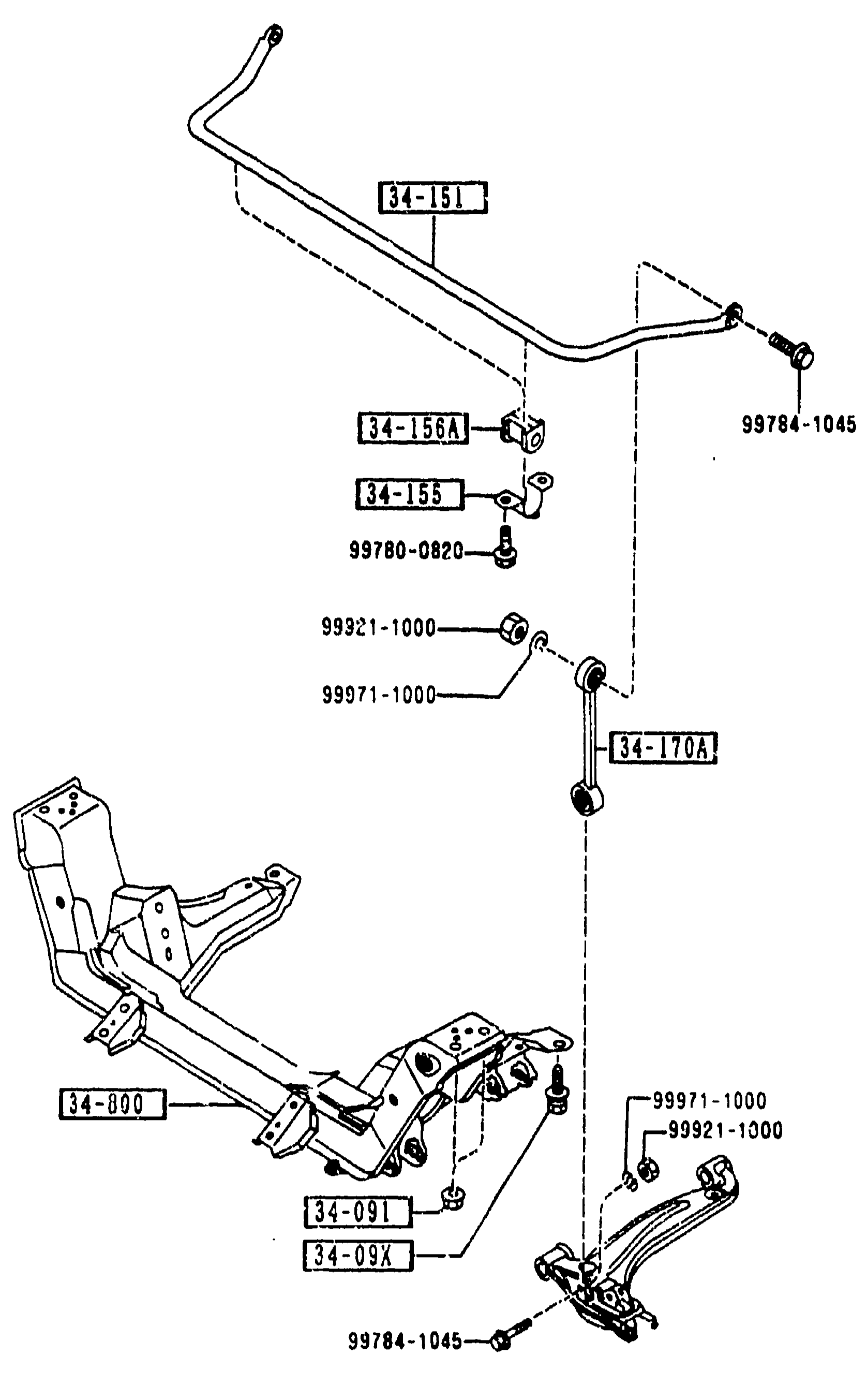 CROSSMEMBER & STABILIZER