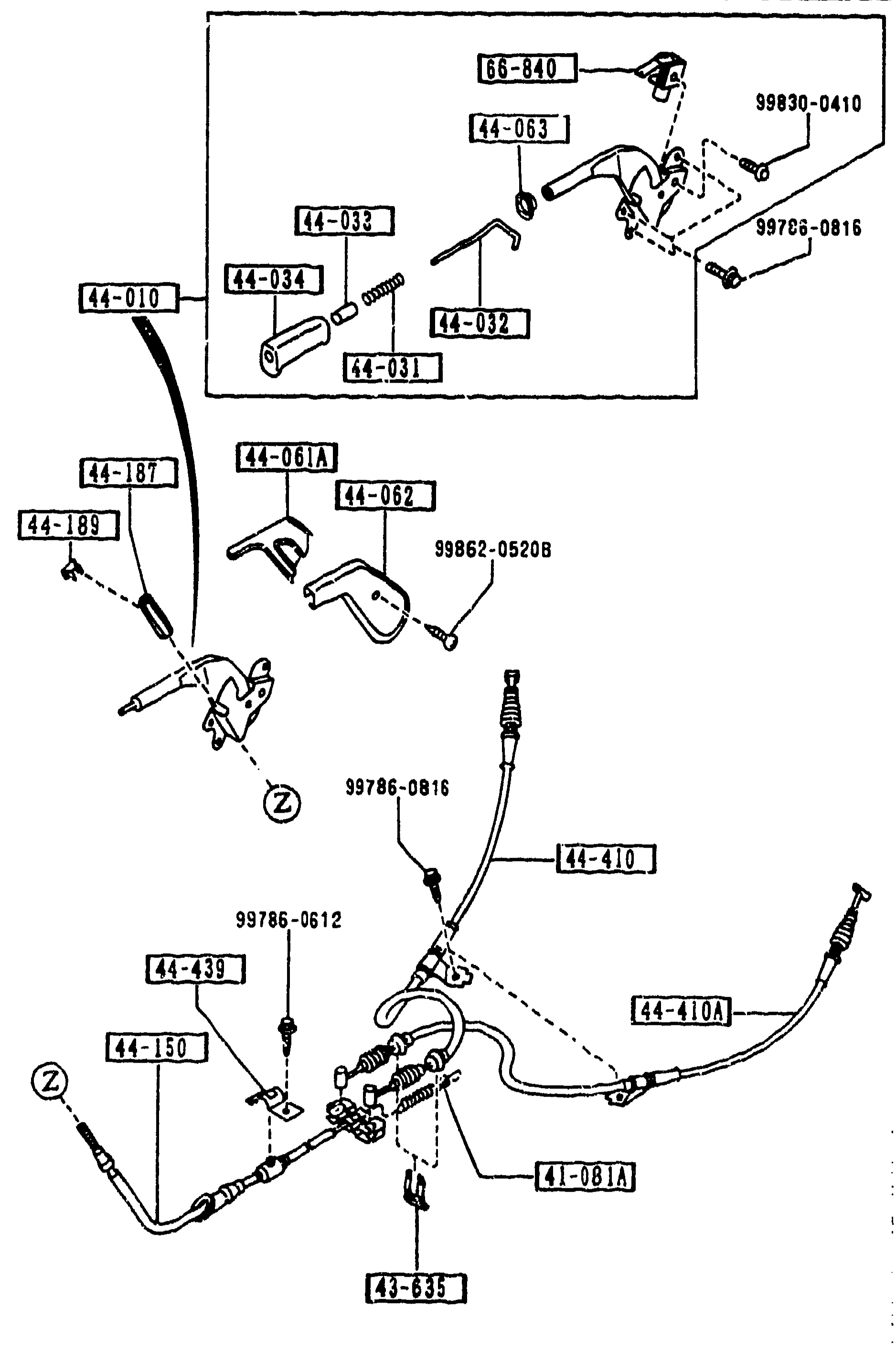 PARKING BRAKE SYSTEM