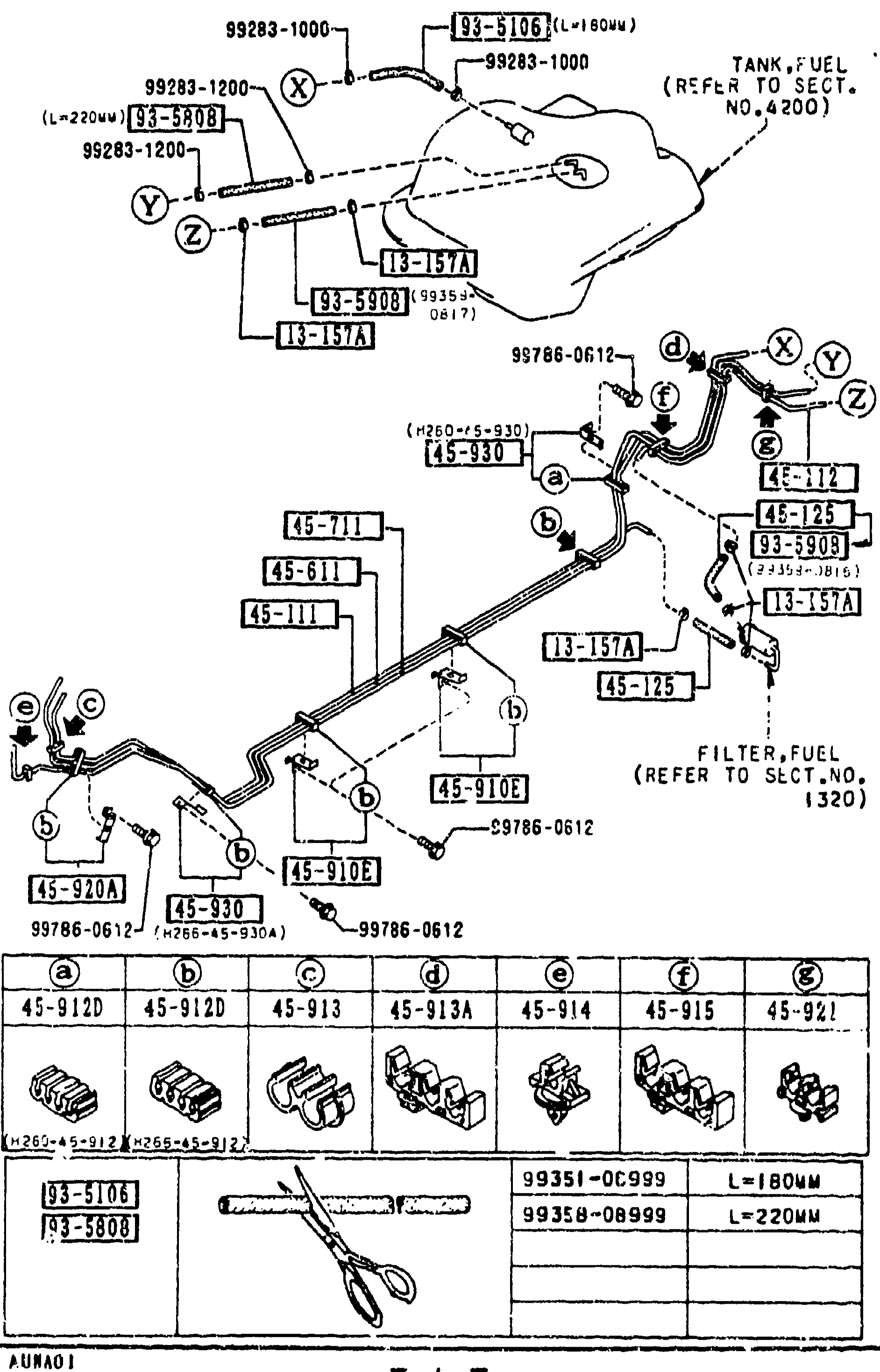 FUEL PIPINGS