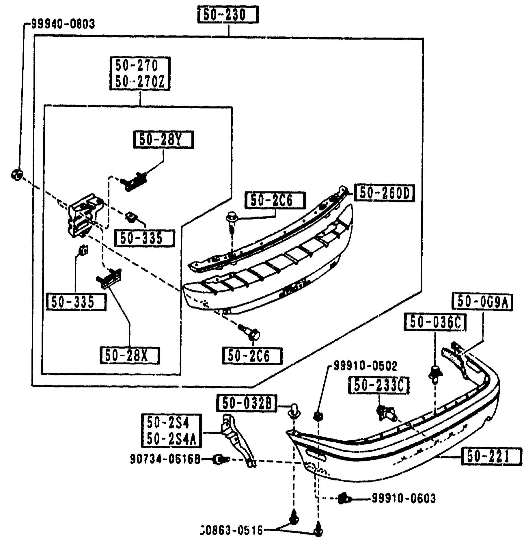 REAR BUMPER (5010) — continued