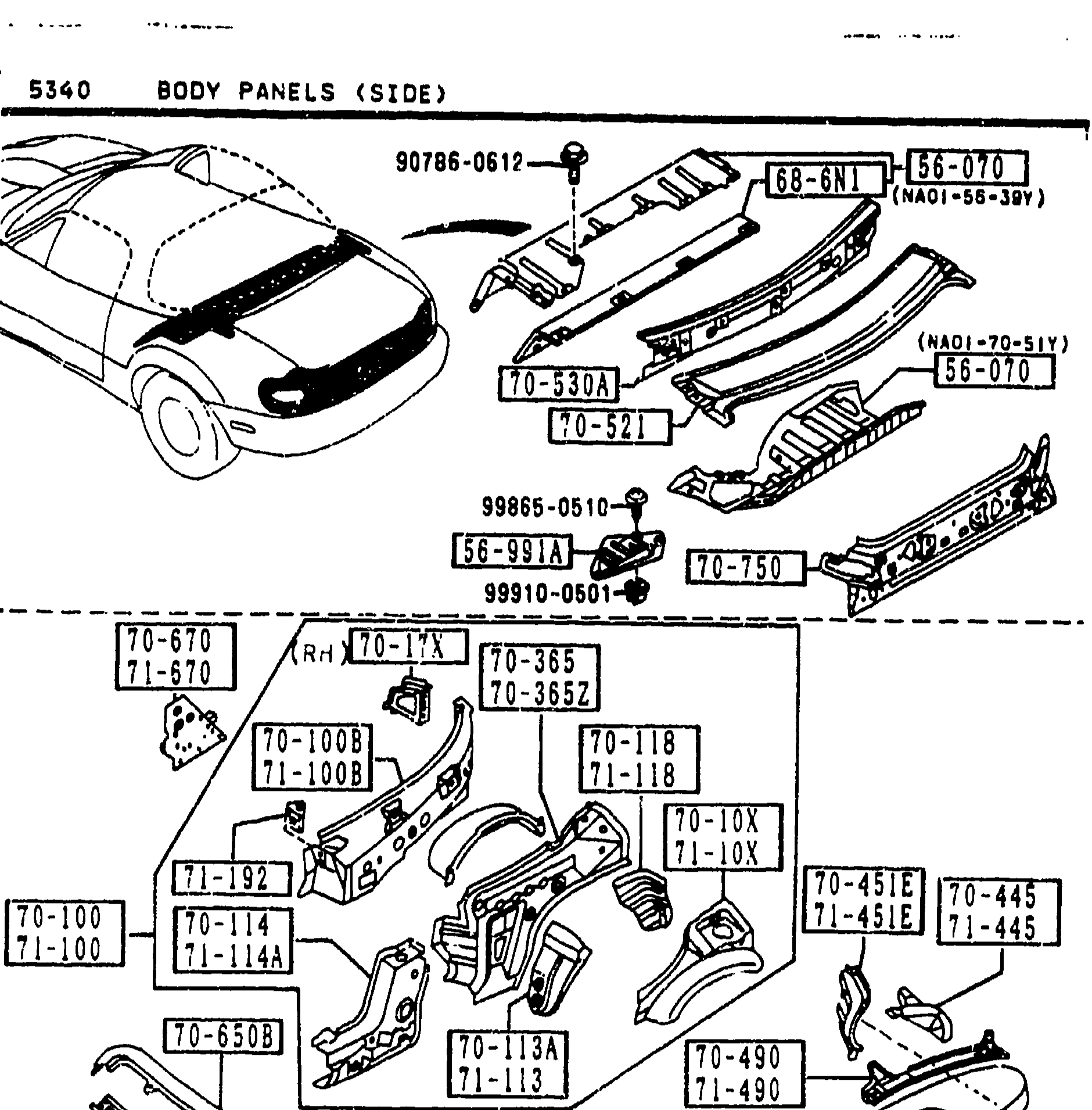 BODY PANELS (SIDE)