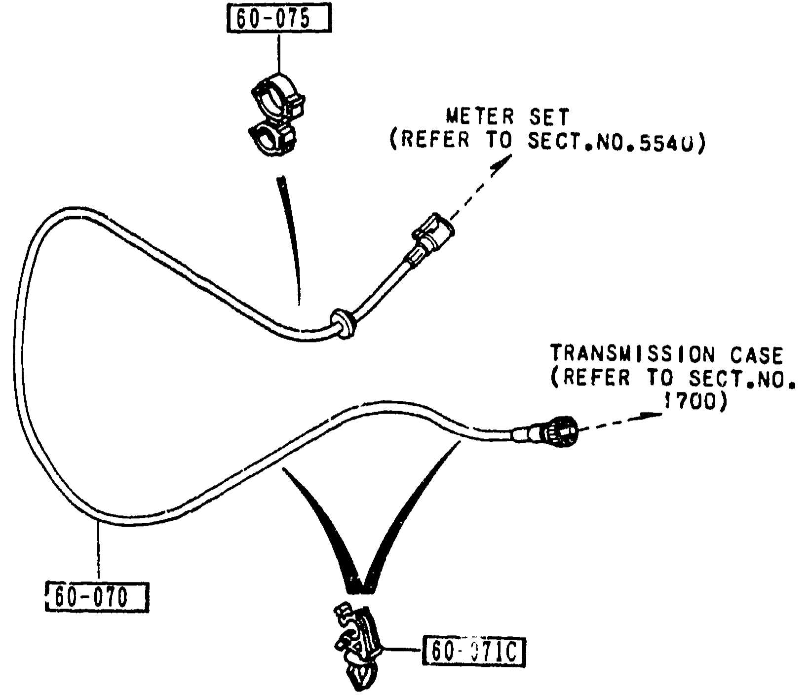 SPEEDOMETER CABLE