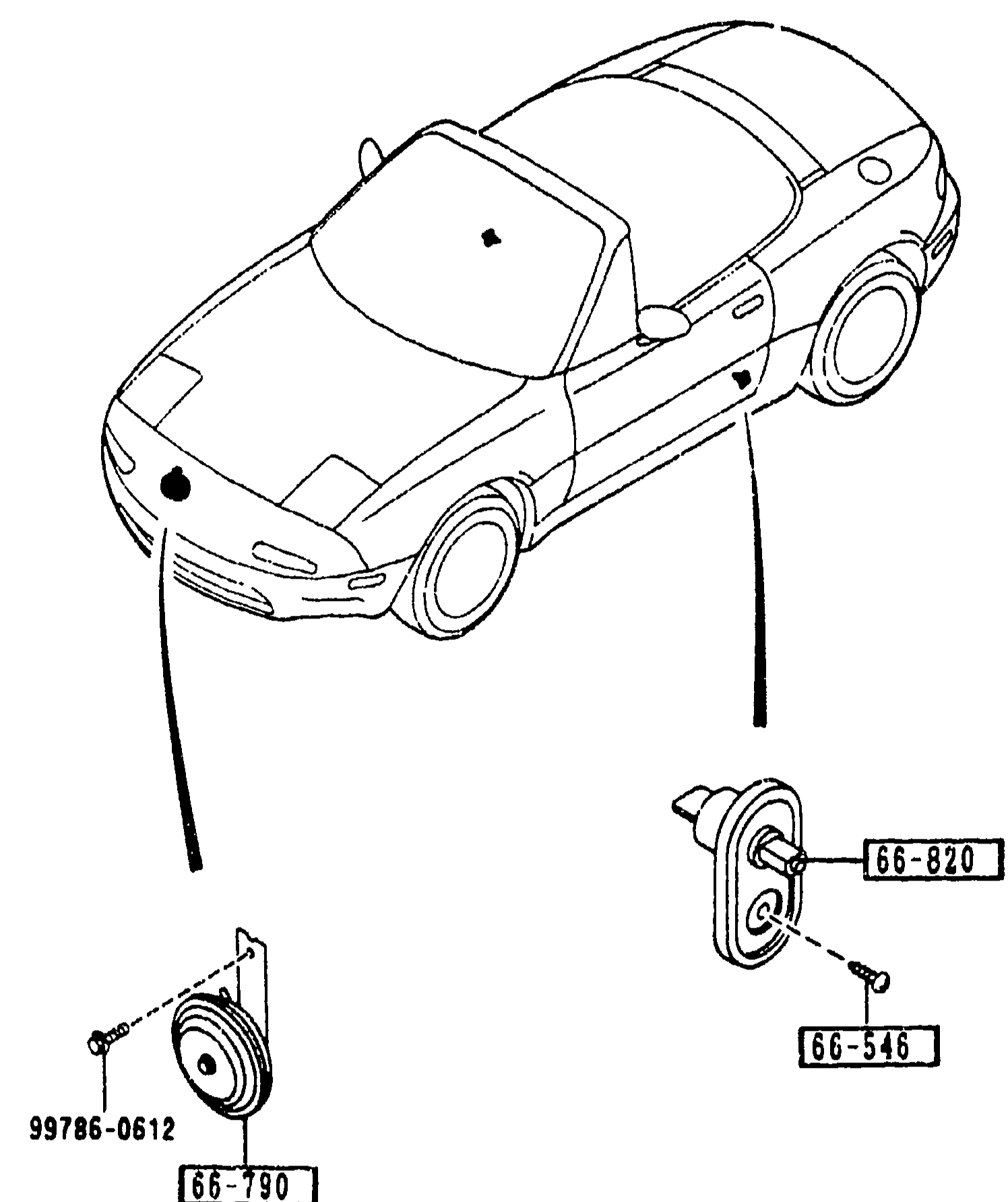 DOOR SWITCH & HORNS