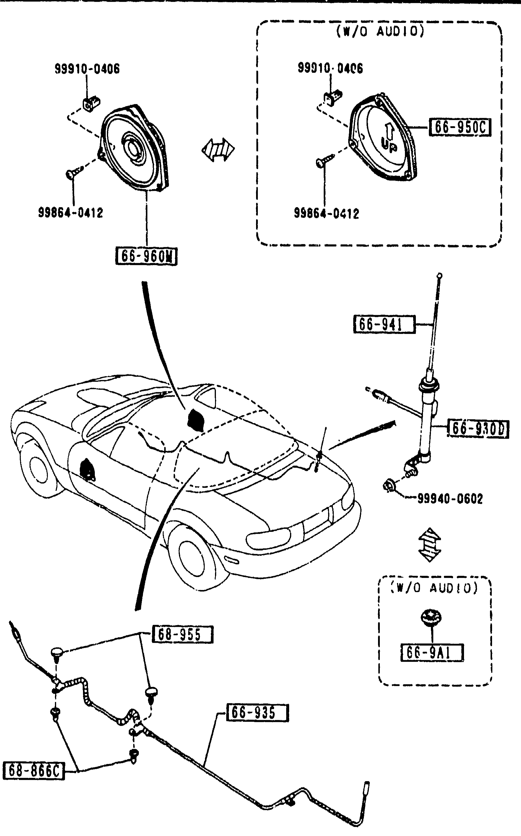 AUDIO SYSTEMS (ANTENNA & SPEAKER)
