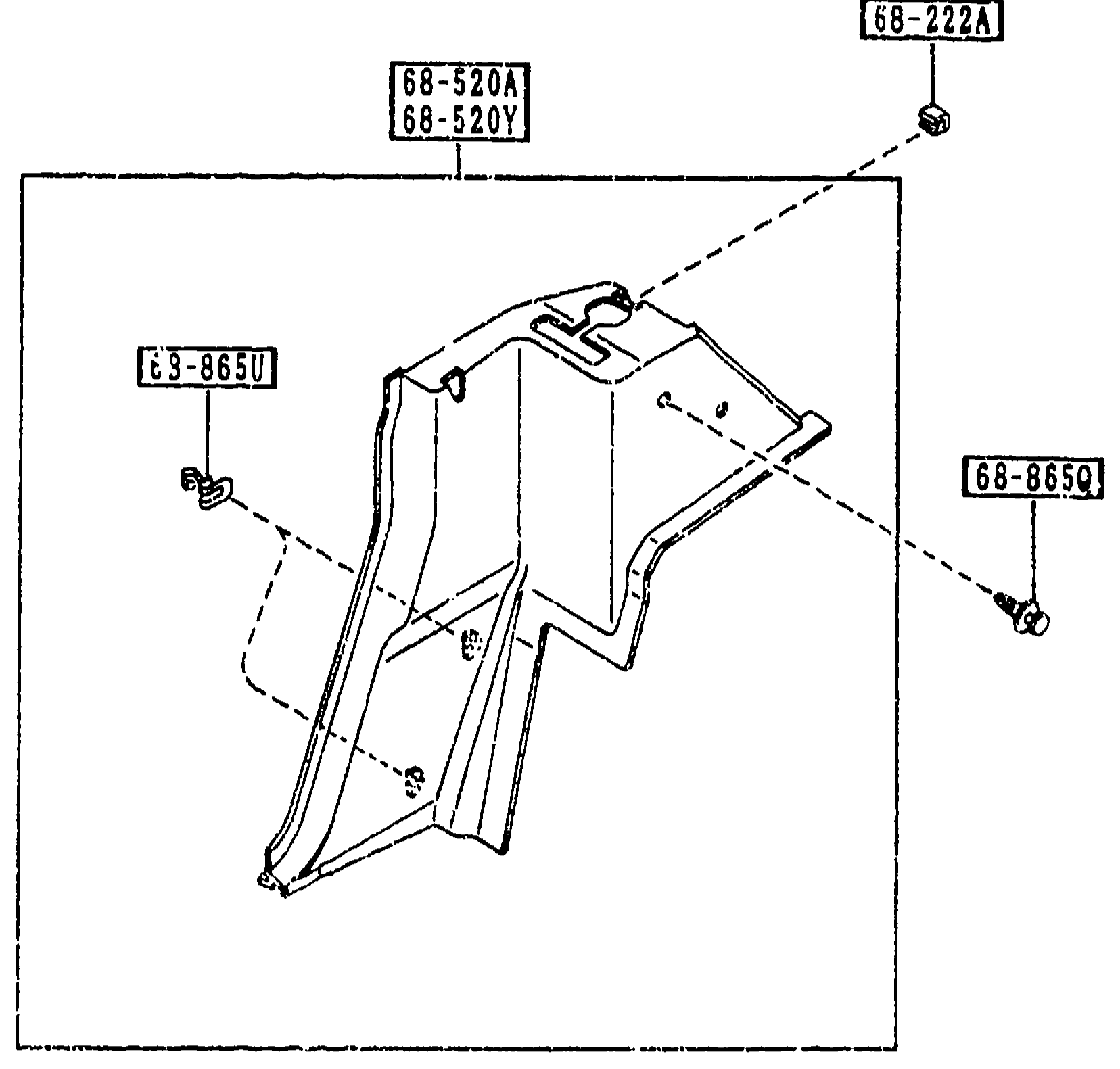 7250  QUARTER WINDOW & TRIMS