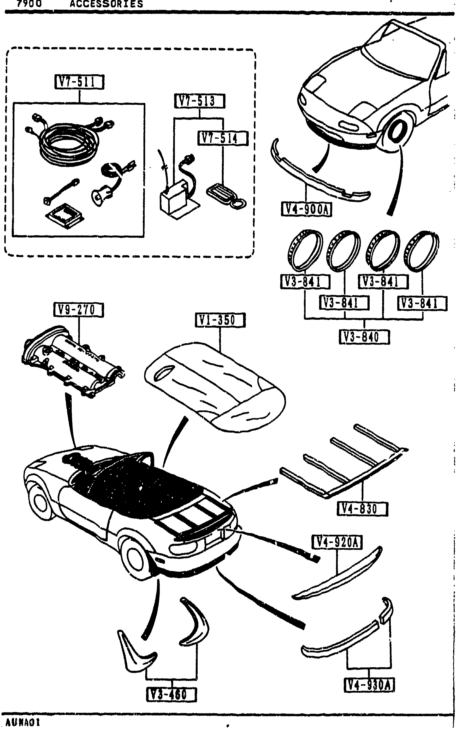 7900 ACCESSORIES